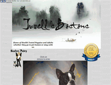 Tablet Screenshot of juwellsbostons.com